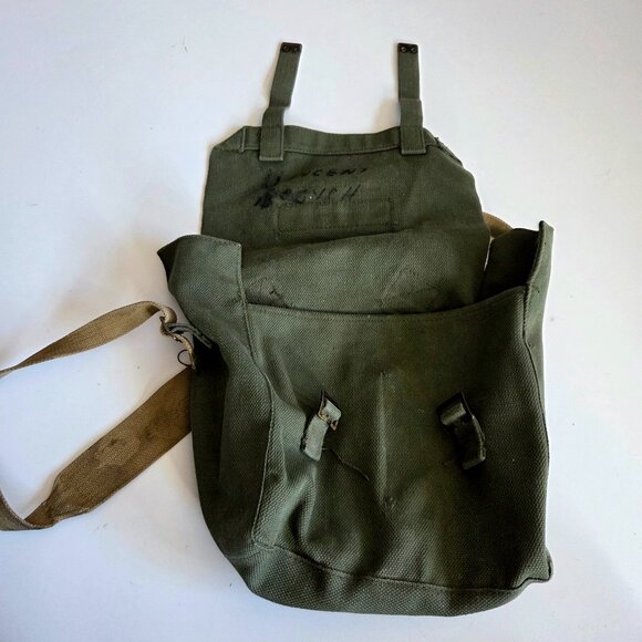 Military canvas bag. - Picture 3 of 9